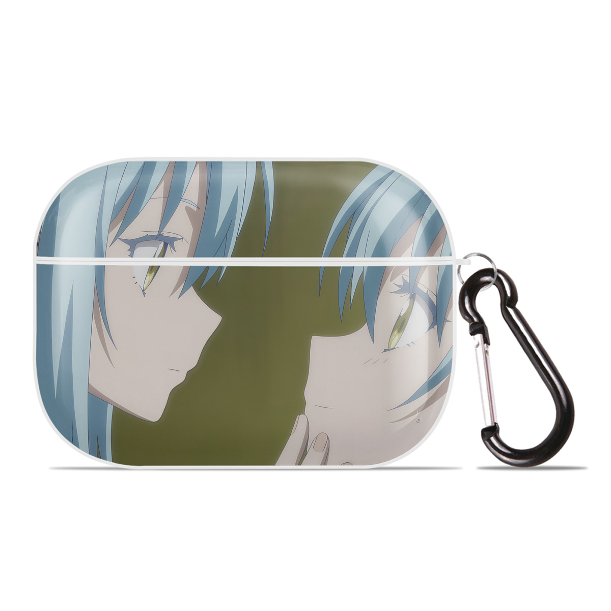 （画像用） 転スラ Regarding Reincarnated to Slime 【AirPods Pro用】ハードシェル保護ケース 耐衝撃・防指紋・カラビナ付き商品仕様
