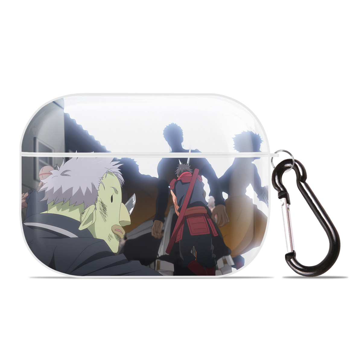 （画像用） 転スラ Regarding Reincarnated to Slime 【AirPods Pro用】ハードシェル保護ケース 耐衝撃・防指紋・カラビナ付き商品仕様