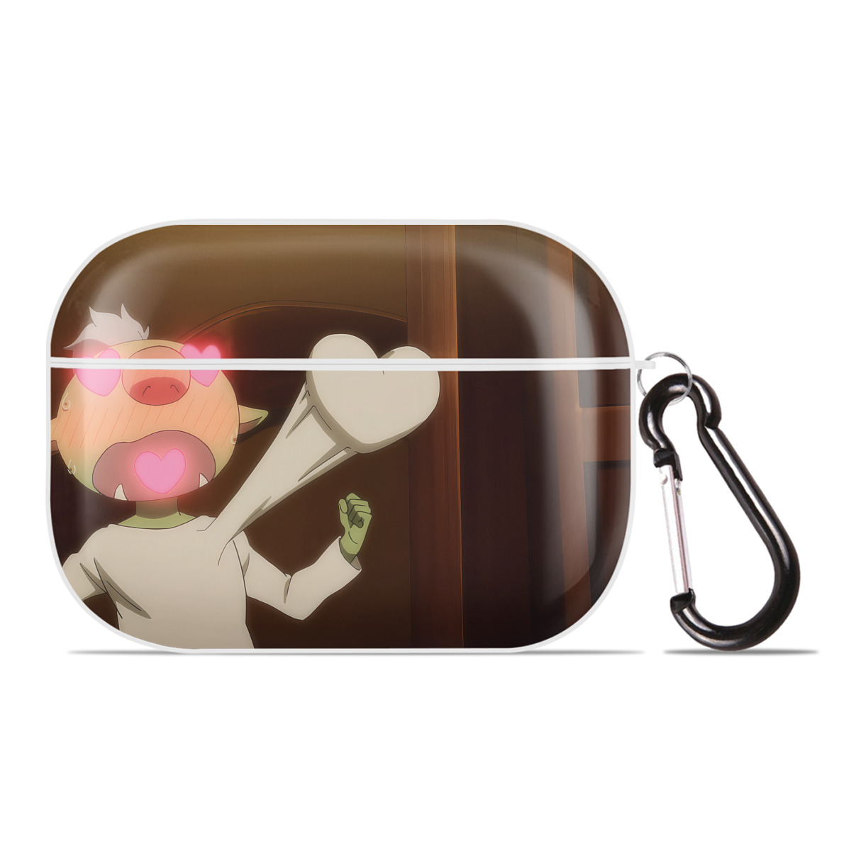 （画像用） 転スラ Regarding Reincarnated to Slime 【AirPods Pro用】ハードシェル保護ケース 耐衝撃・防指紋・カラビナ付き商品仕様