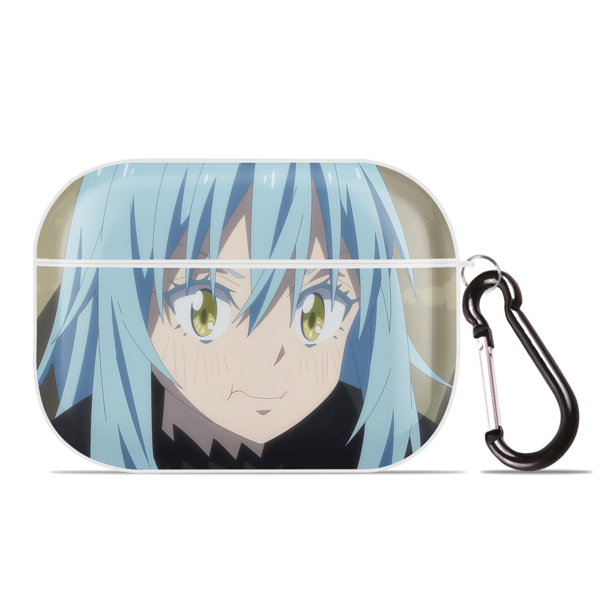 （画像用） 転スラ Regarding Reincarnated to Slime 【AirPods Pro用】ハードシェル保護ケース 耐衝撃・防指紋・カラビナ付き商品仕様