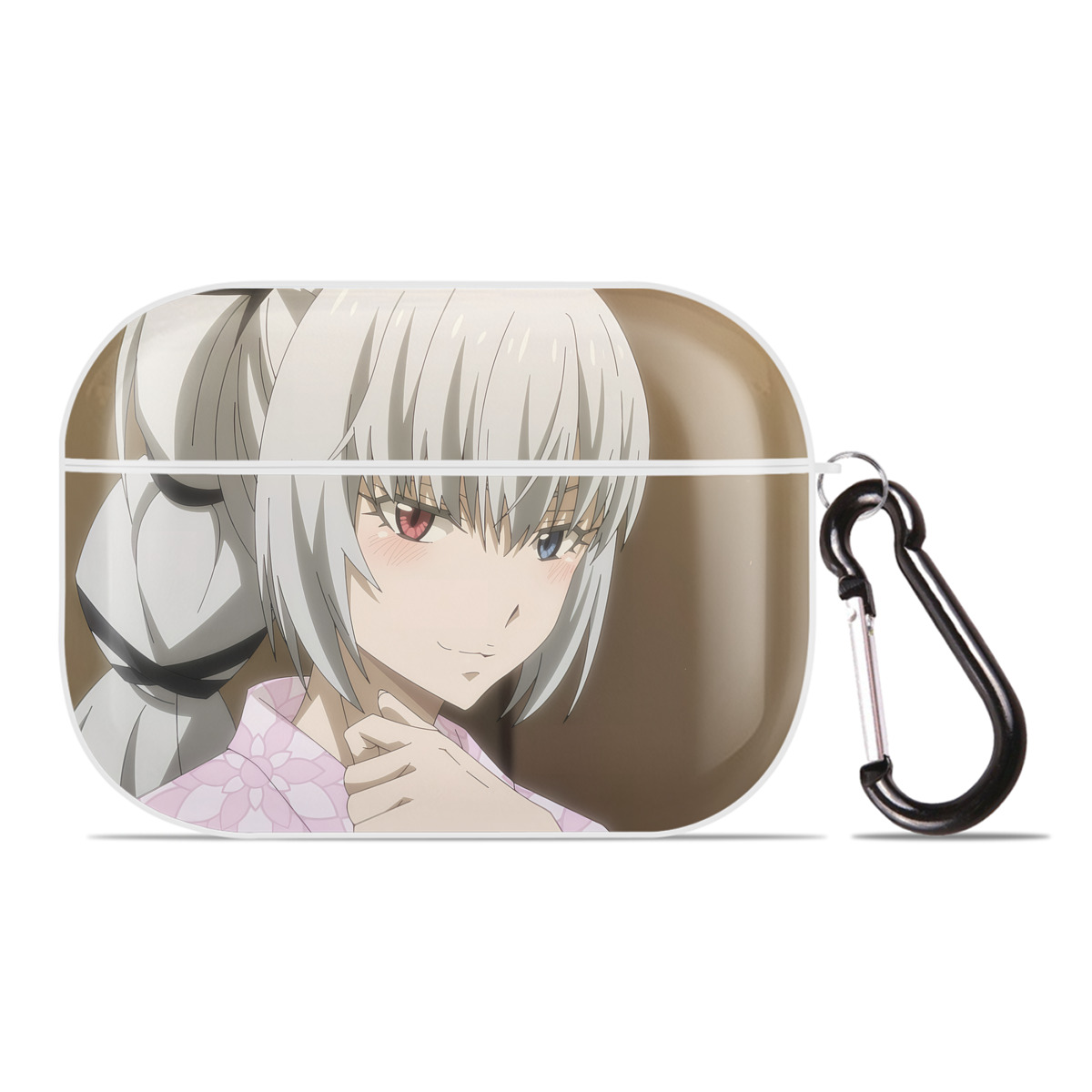 （画像用） 転スラ Regarding Reincarnated to Slime 【AirPods Pro用】ハードシェル保護ケース 耐衝撃・防指紋・カラビナ付き商品仕様