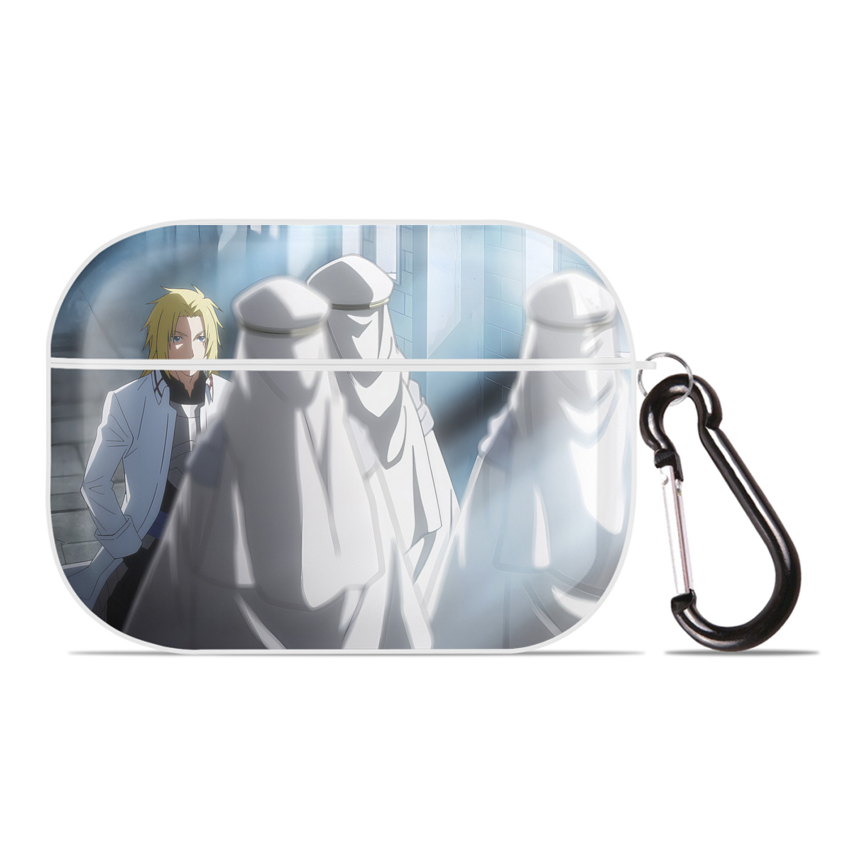 （画像用） 転スラ Regarding Reincarnated to Slime 【AirPods Pro用】ハードシェル保護ケース 耐衝撃・防指紋・カラビナ付き商品仕様