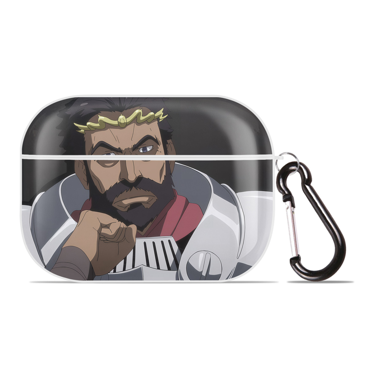 （画像用） 転スラ Regarding Reincarnated to Slime 【AirPods Pro用】ハードシェル保護ケース 耐衝撃・防指紋・カラビナ付き商品仕様