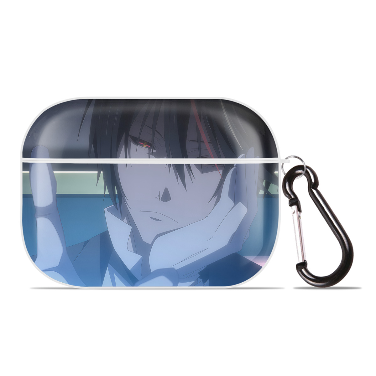 （画像用） 転スラ Regarding Reincarnated to Slime 【AirPods Pro用】ハードシェル保護ケース 耐衝撃・防指紋・カラビナ付き商品仕様