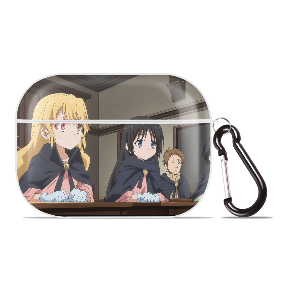 （画像用） 転スラ Regarding Reincarnated to Slime 【AirPods Pro用】ハードシェル保護ケース 耐衝撃・防指紋・カラビナ付き商品仕様