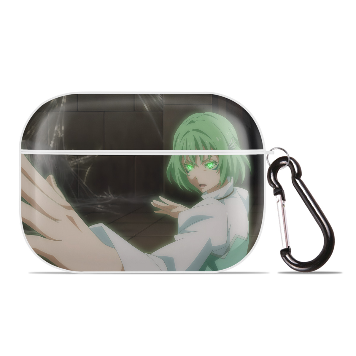 （画像用） 転スラ Regarding Reincarnated to Slime 【AirPods Pro用】ハードシェル保護ケース 耐衝撃・防指紋・カラビナ付き商品仕様