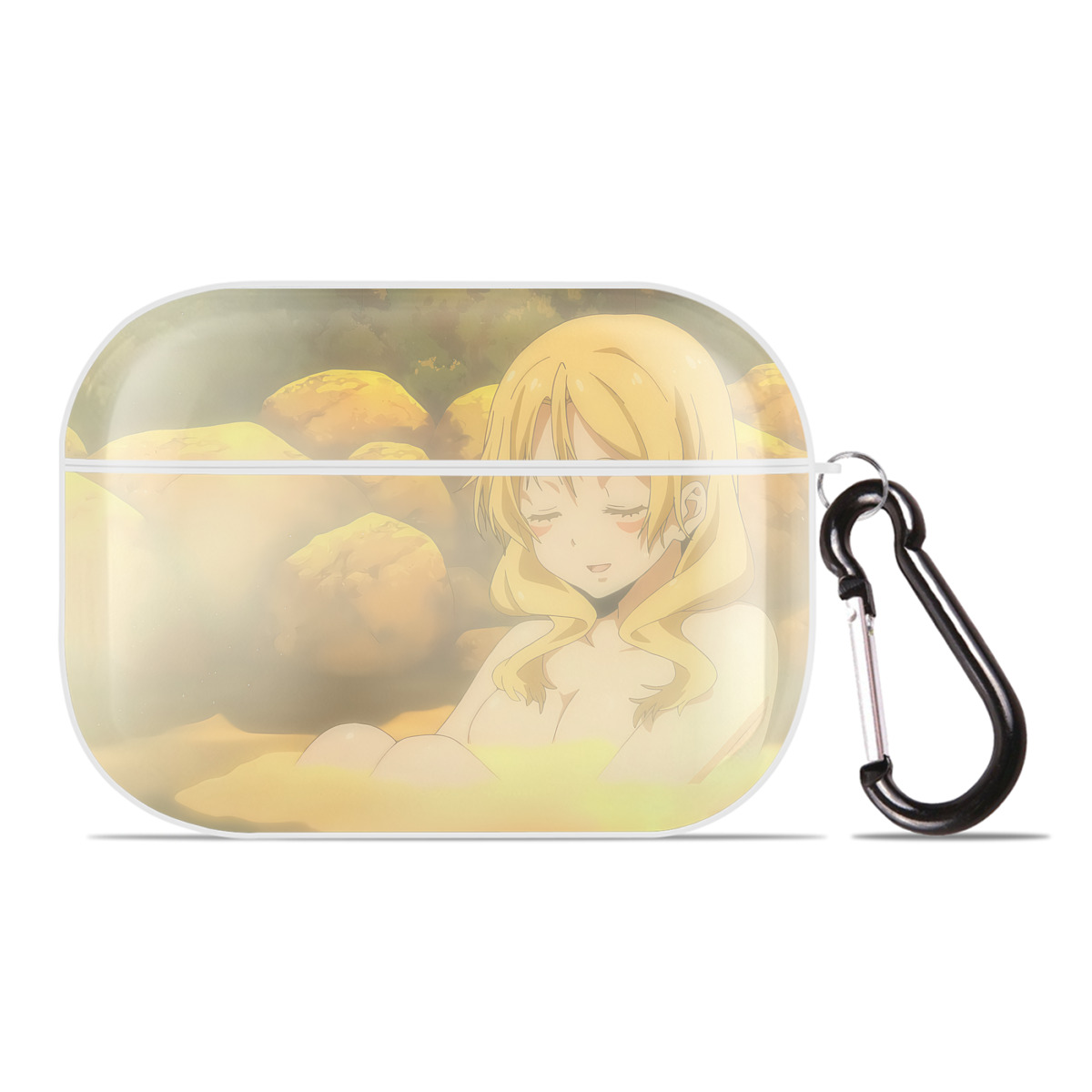（画像用） 転スラ Regarding Reincarnated to Slime 【AirPods Pro用】ハードシェル保護ケース 耐衝撃・防指紋・カラビナ付き商品仕様
