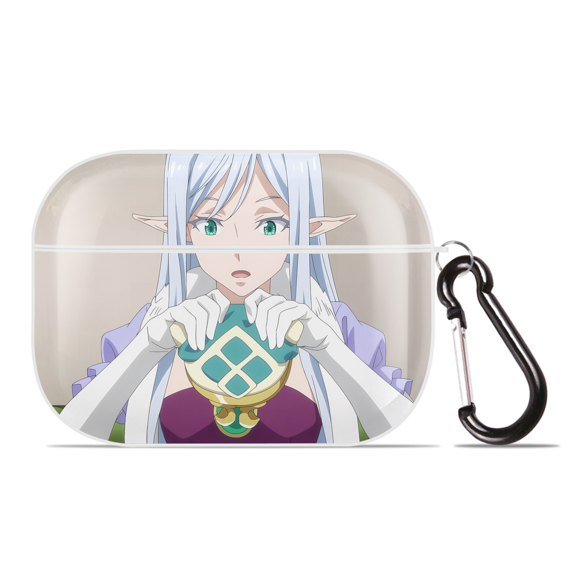 （画像用） 転スラ Regarding Reincarnated to Slime 【AirPods Pro用】ハードシェル保護ケース 耐衝撃・防指紋・カラビナ付き商品仕様