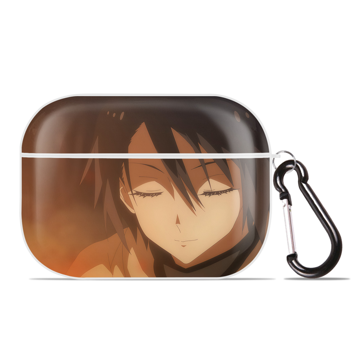 （画像用） 転スラ Regarding Reincarnated to Slime 【AirPods Pro用】ハードシェル保護ケース 耐衝撃・防指紋・カラビナ付き商品仕様