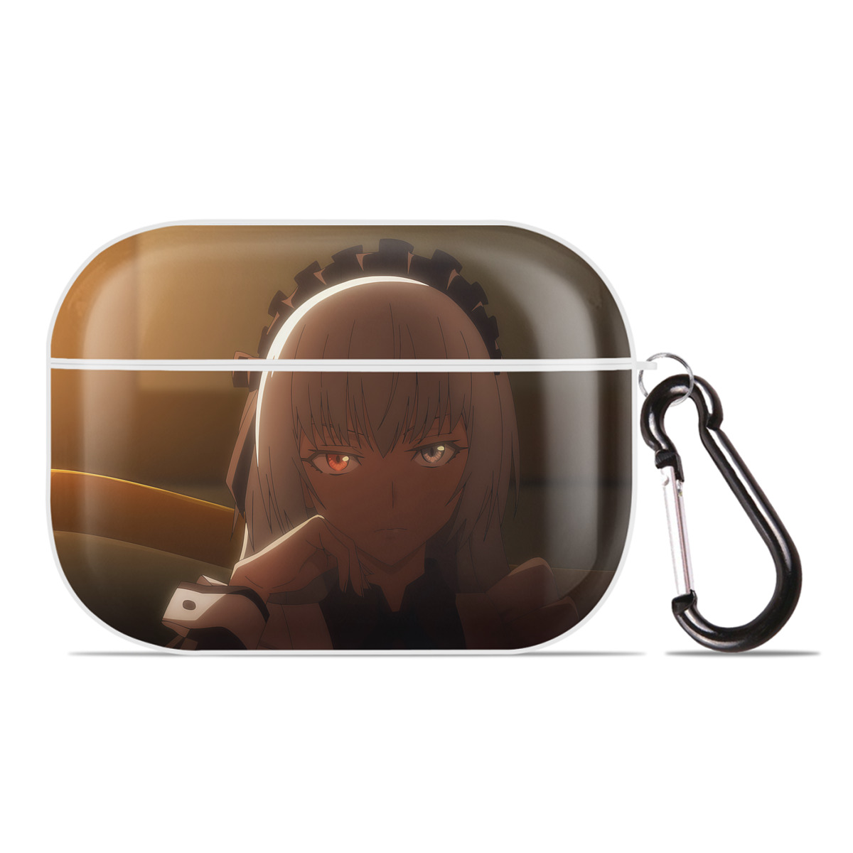 （画像用） 転スラ Regarding Reincarnated to Slime 【AirPods Pro用】ハードシェル保護ケース 耐衝撃・防指紋・カラビナ付き商品仕様