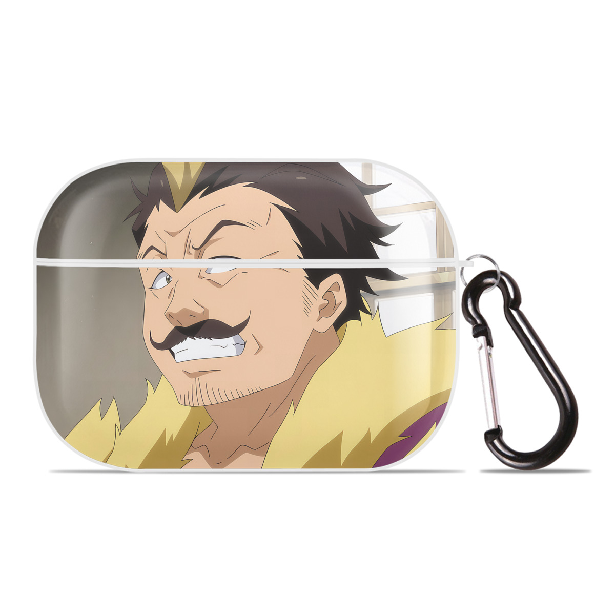 （画像用） 転スラ Regarding Reincarnated to Slime 【AirPods Pro用】ハードシェル保護ケース 耐衝撃・防指紋・カラビナ付き商品仕様