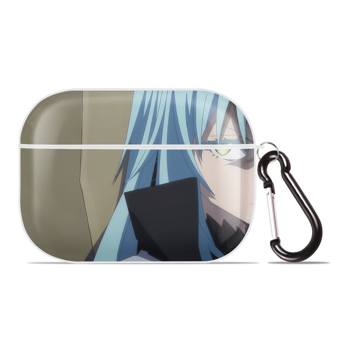 （画像用） 転スラ Regarding Reincarnated to Slime 【AirPods Pro用】ハードシェル保護ケース 耐衝撃・防指紋・カラビナ付き商品仕様