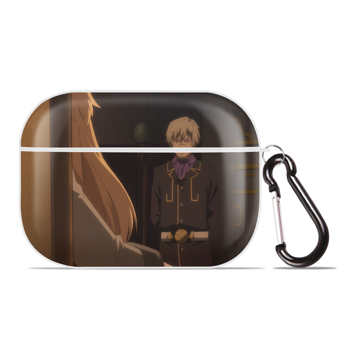（画像用） 転スラ Regarding Reincarnated to Slime 【AirPods Pro用】ハードシェル保護ケース 耐衝撃・防指紋・カラビナ付き商品仕様