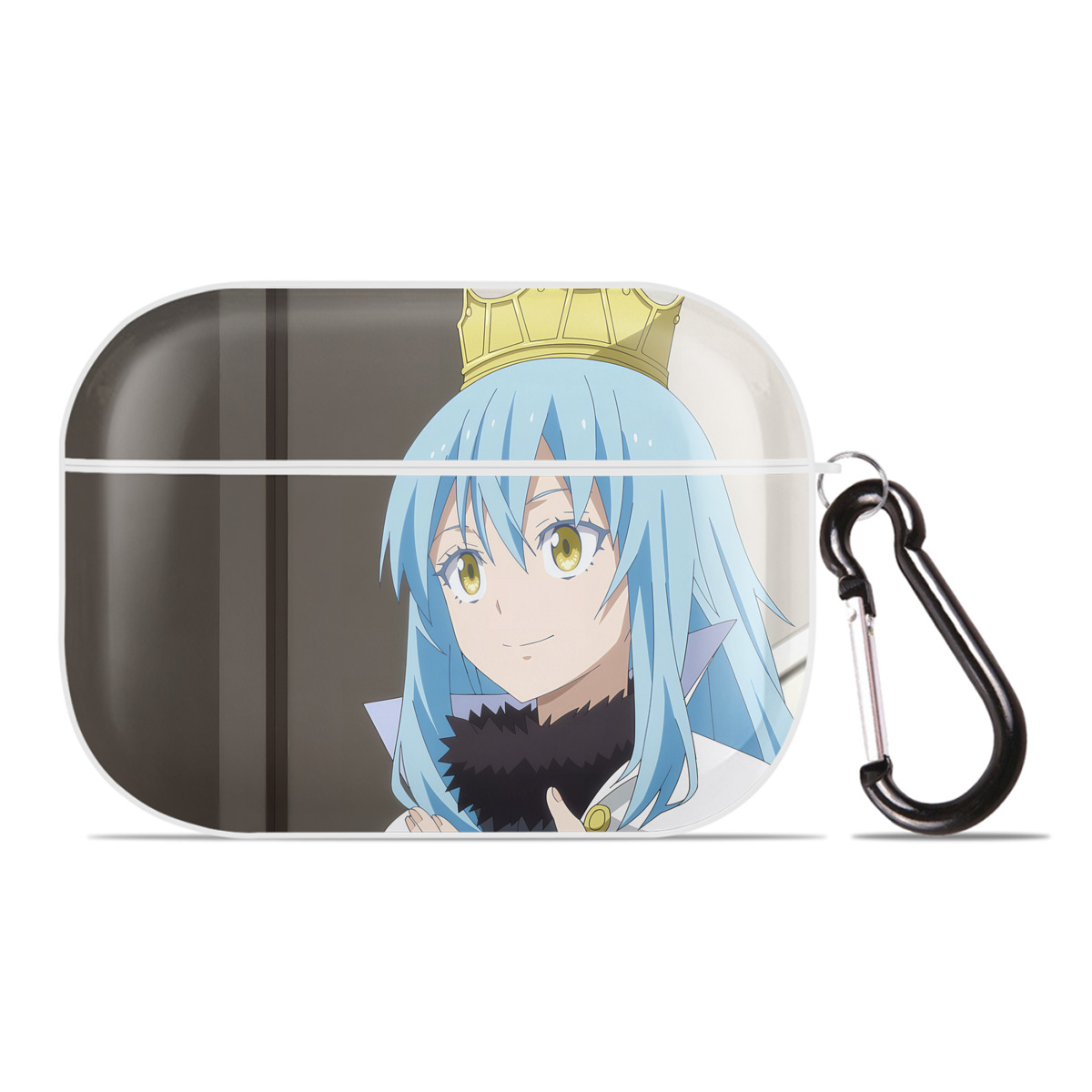 （画像用） 転スラ Regarding Reincarnated to Slime 【AirPods Pro用】ハードシェル保護ケース 耐衝撃・防指紋・カラビナ付き商品仕様