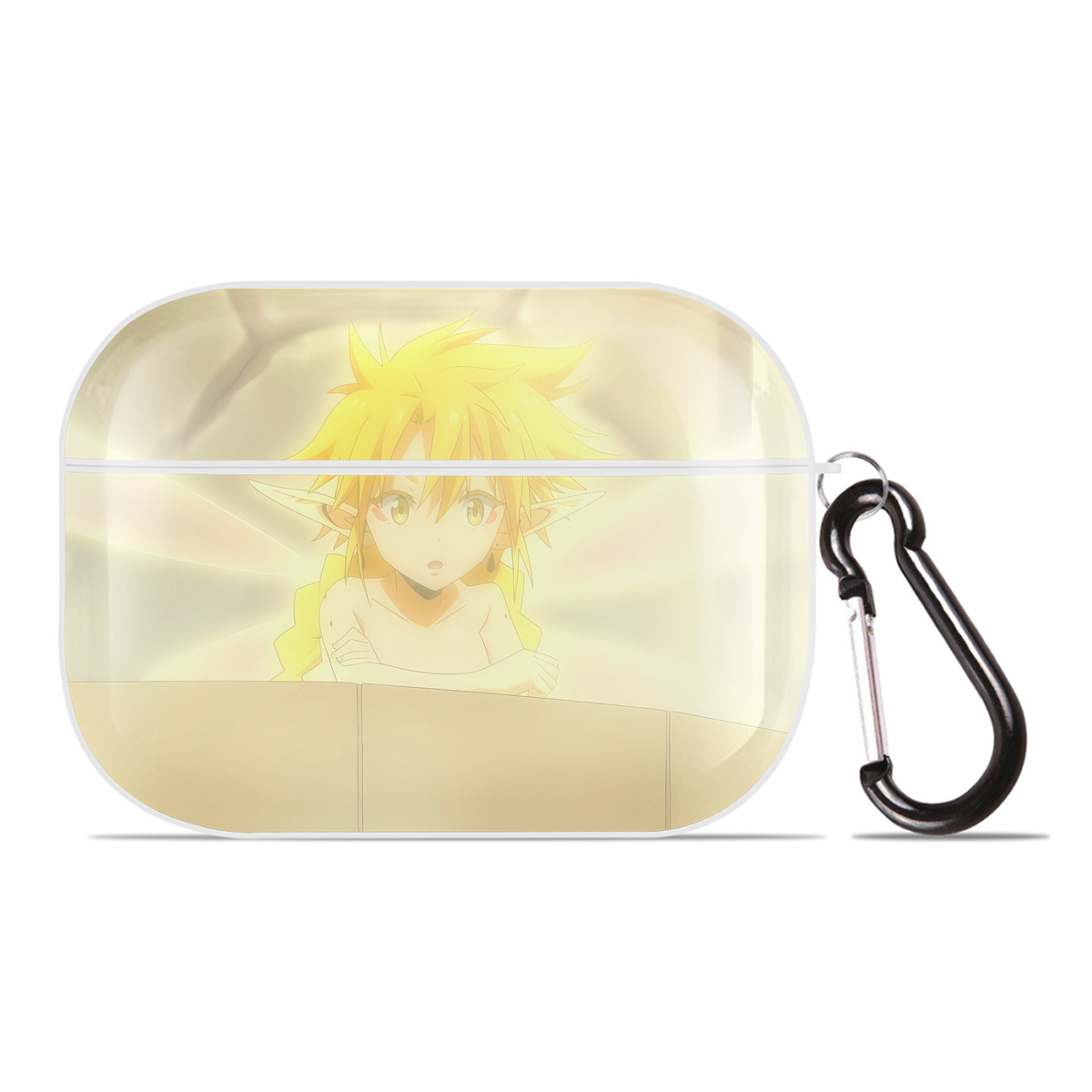 （画像用） 転スラ Regarding Reincarnated to Slime 【AirPods Pro用】ハードシェル保護ケース 耐衝撃・防指紋・カラビナ付き商品仕様