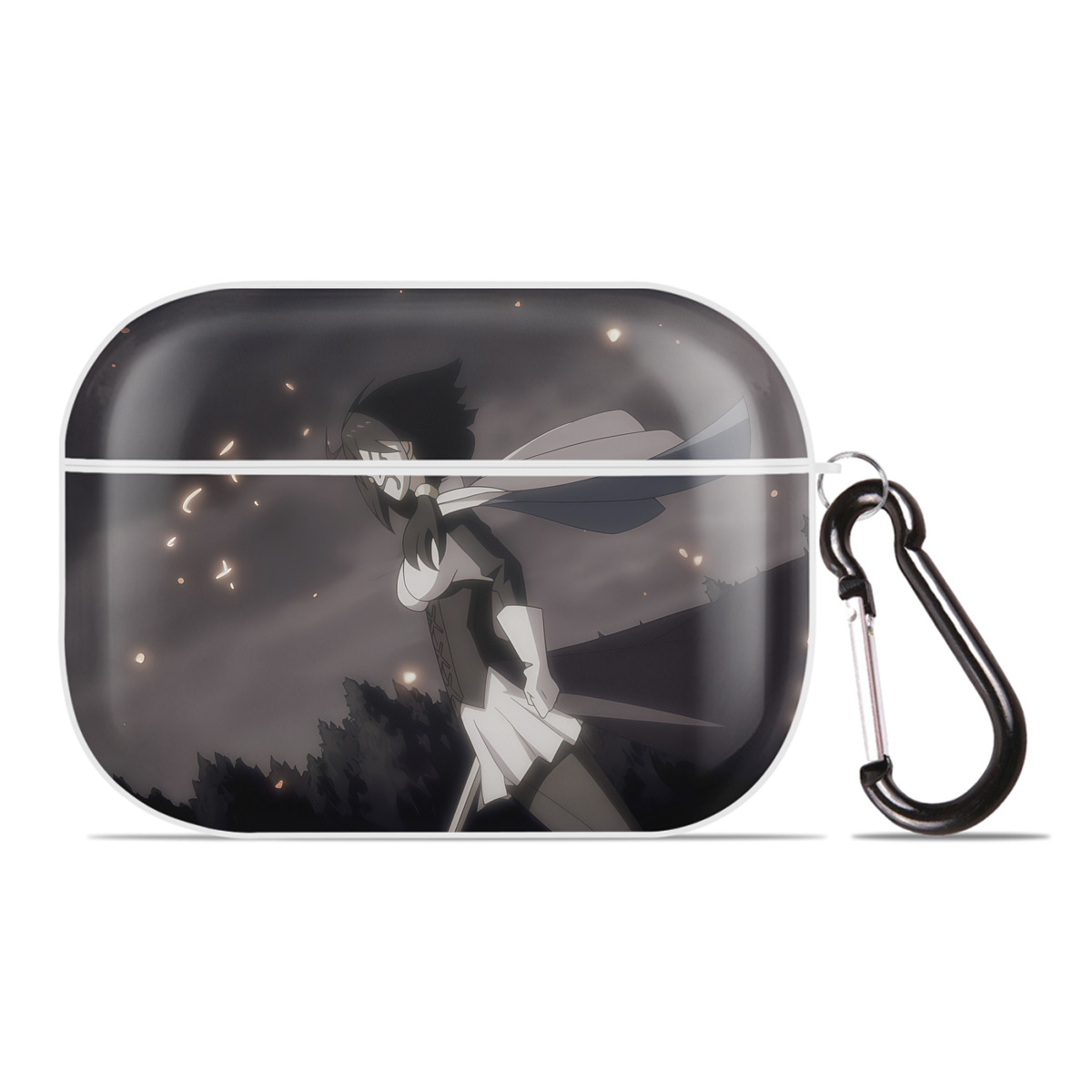 （画像用） 転スラ Regarding Reincarnated to Slime 【AirPods Pro用】ハードシェル保護ケース 耐衝撃・防指紋・カラビナ付き商品仕様