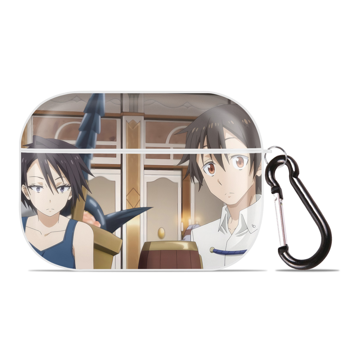 （画像用） 転スラ Regarding Reincarnated to Slime 【AirPods Pro用】ハードシェル保護ケース 耐衝撃・防指紋・カラビナ付き商品仕様