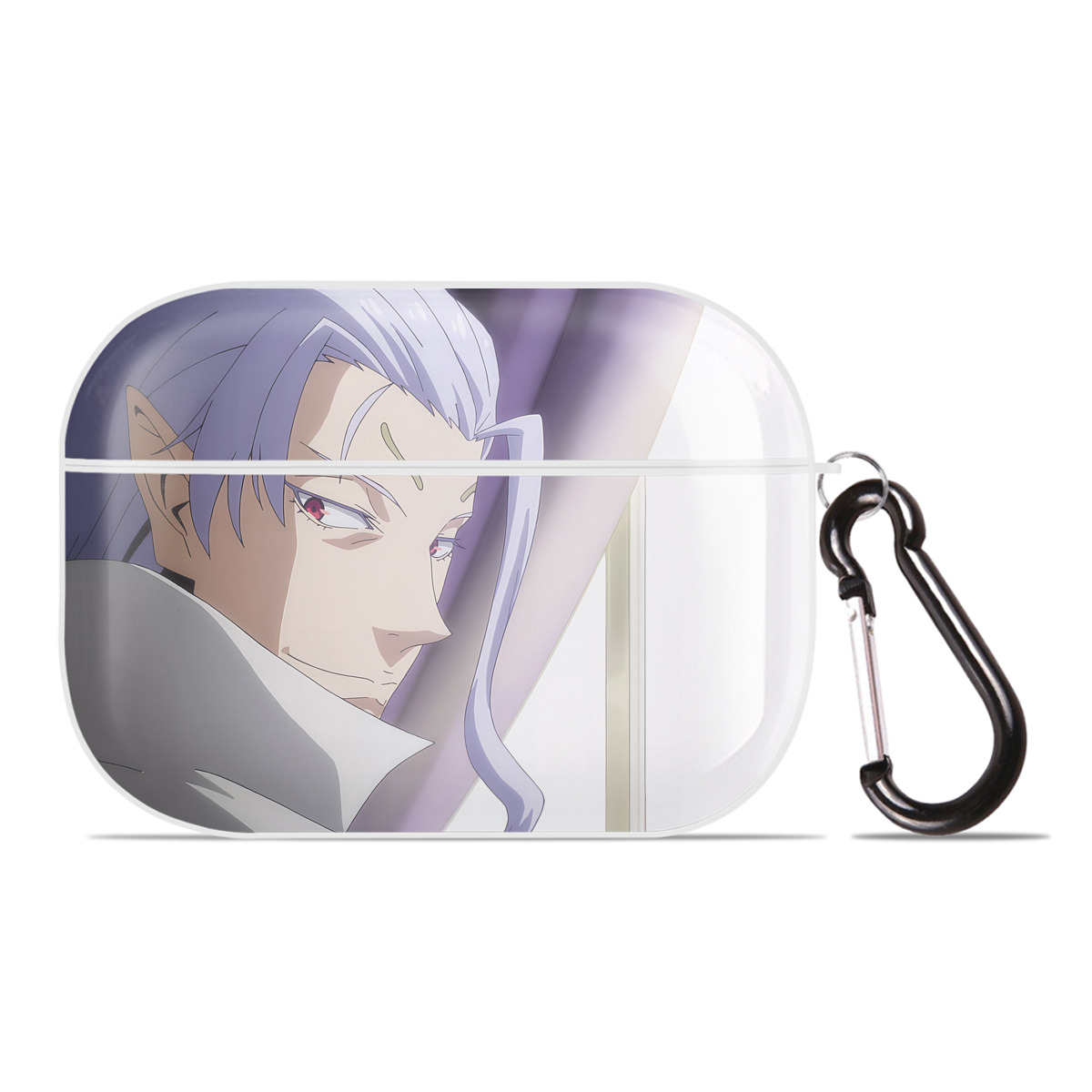 （画像用） 転スラ Regarding Reincarnated to Slime 【AirPods Pro用】ハードシェル保護ケース 耐衝撃・防指紋・カラビナ付き商品仕様