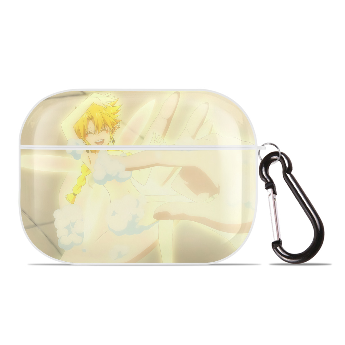 （画像用） 転スラ Regarding Reincarnated to Slime 【AirPods Pro用】ハードシェル保護ケース 耐衝撃・防指紋・カラビナ付き商品仕様