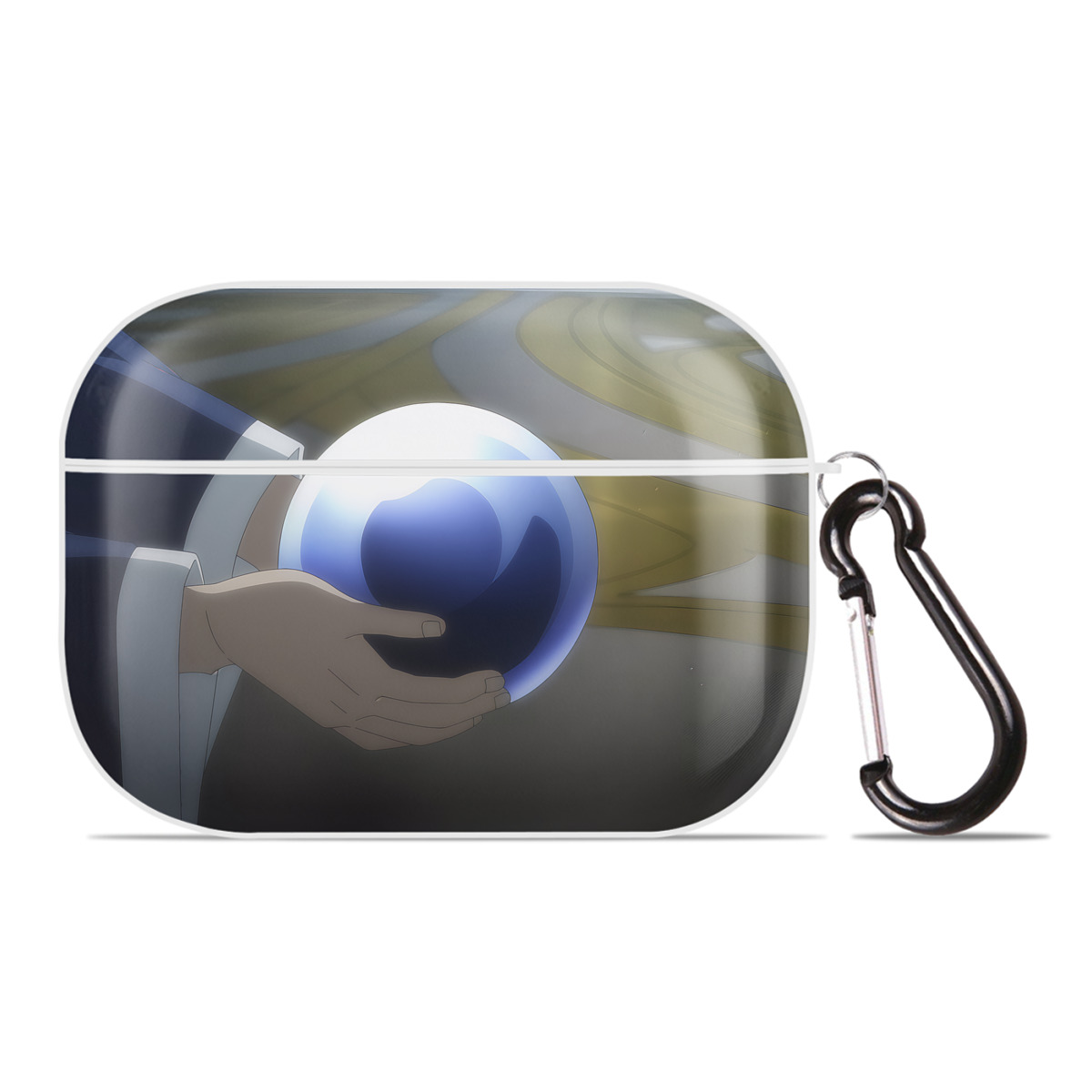 （画像用） 転スラ Regarding Reincarnated to Slime 【AirPods Pro用】ハードシェル保護ケース 耐衝撃・防指紋・カラビナ付き商品仕様
