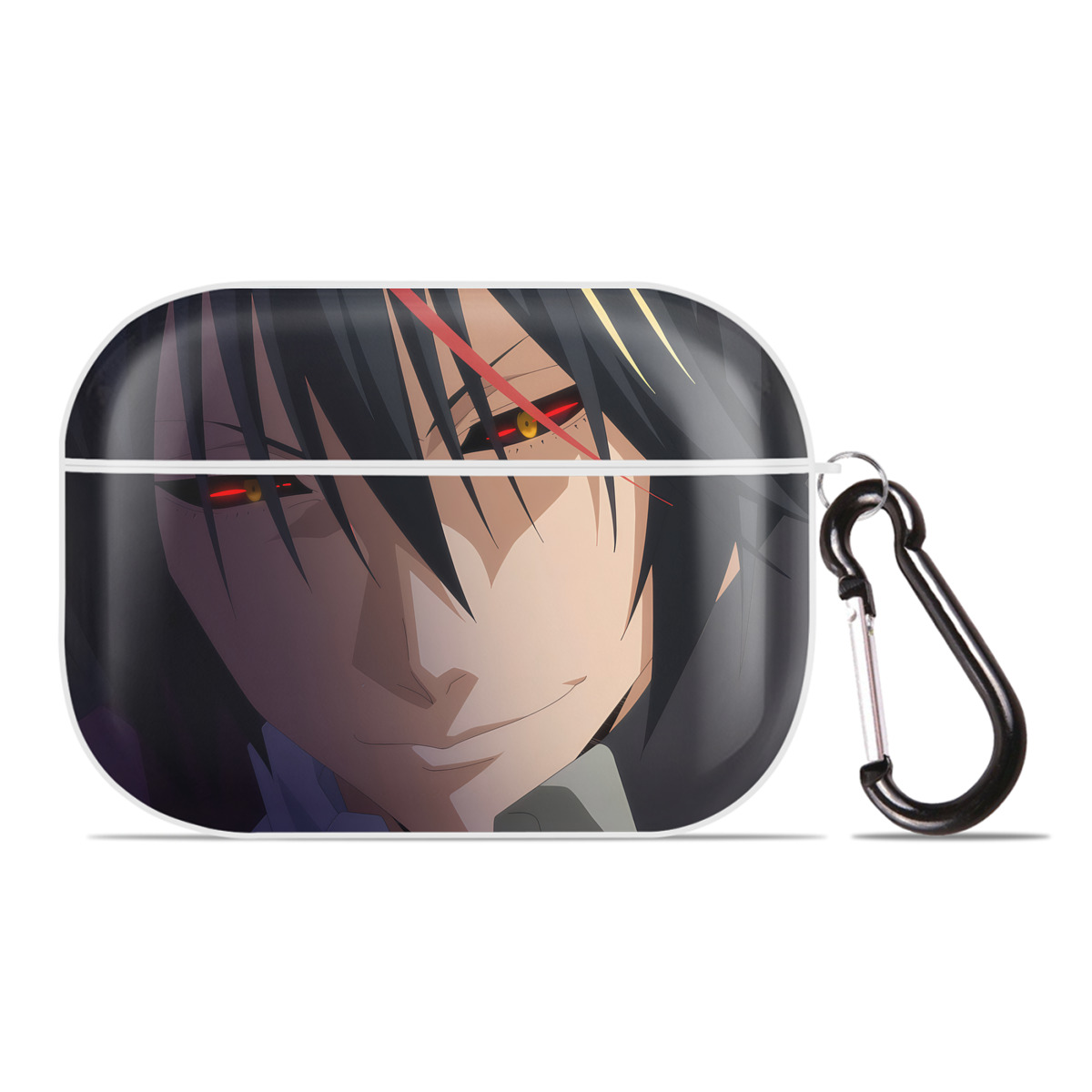 （画像用） 転スラ Regarding Reincarnated to Slime 【AirPods Pro用】ハードシェル保護ケース 耐衝撃・防指紋・カラビナ付き商品仕様