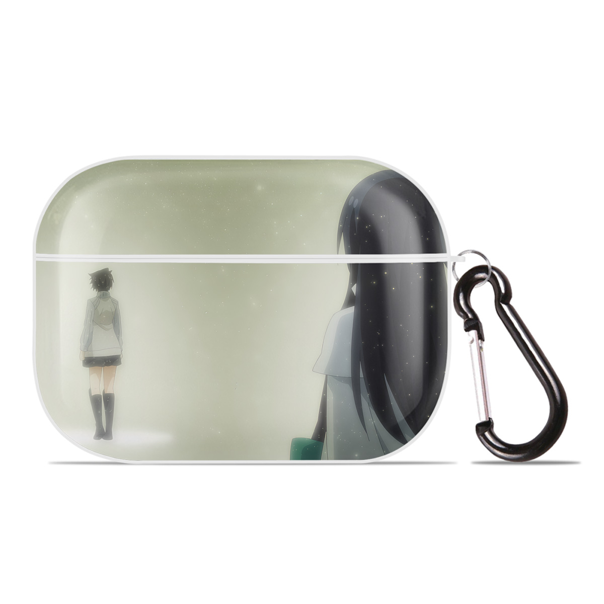 （画像用） 転スラ Regarding Reincarnated to Slime 【AirPods Pro用】ハードシェル保護ケース 耐衝撃・防指紋・カラビナ付き商品仕様