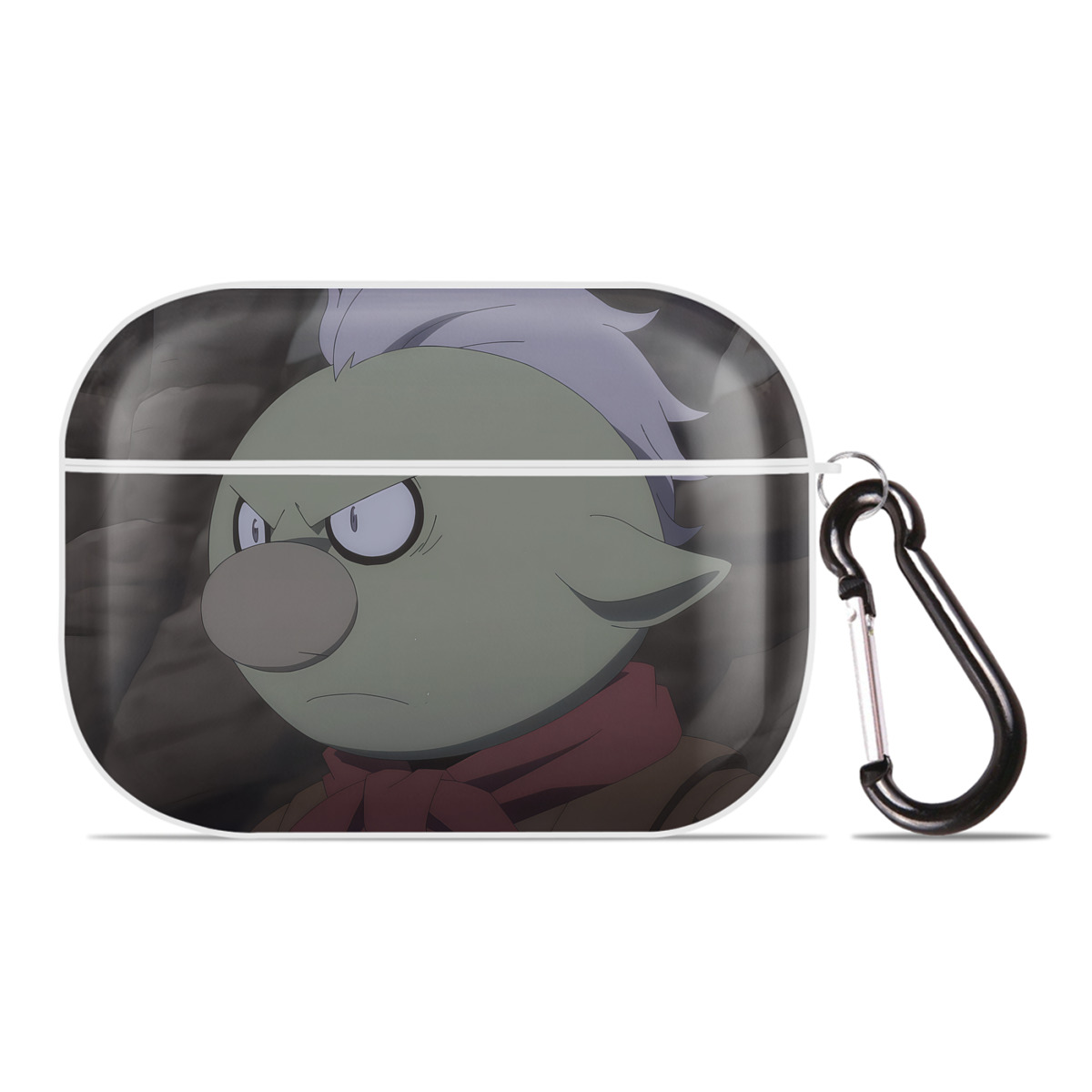 （画像用） 転スラ Regarding Reincarnated to Slime 【AirPods Pro用】ハードシェル保護ケース 耐衝撃・防指紋・カラビナ付き商品仕様