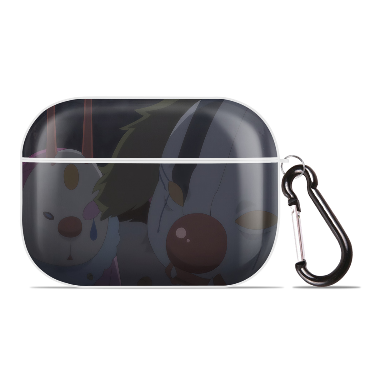 （画像用） 転スラ Regarding Reincarnated to Slime 【AirPods Pro用】ハードシェル保護ケース 耐衝撃・防指紋・カラビナ付き商品仕様