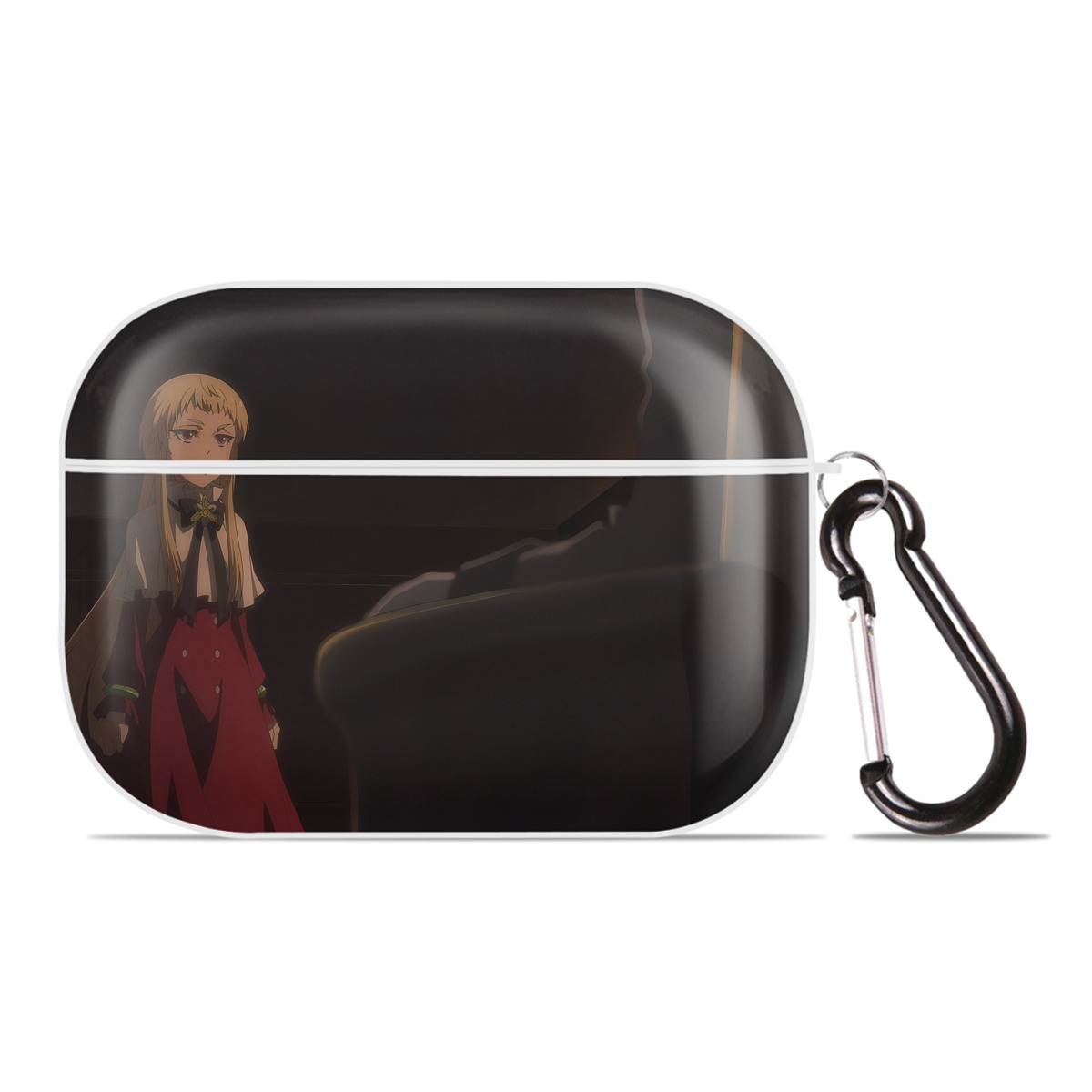 （画像用） 転スラ Regarding Reincarnated to Slime 【AirPods Pro用】ハードシェル保護ケース 耐衝撃・防指紋・カラビナ付き商品仕様
