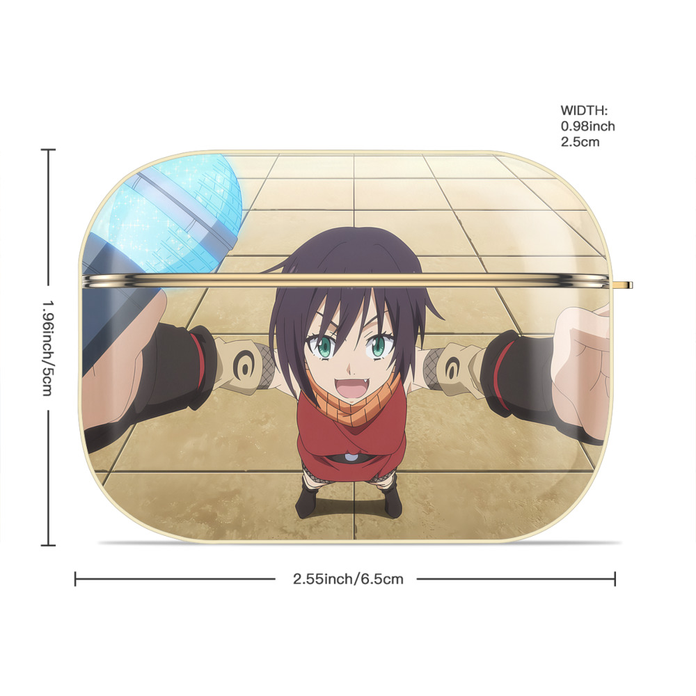 転スラ Regarding Reincarnated to Slime 【AirPods Pro用】ハードシェル保護ケース｜耐衝撃・防指紋・カラビナ付き商品仕様