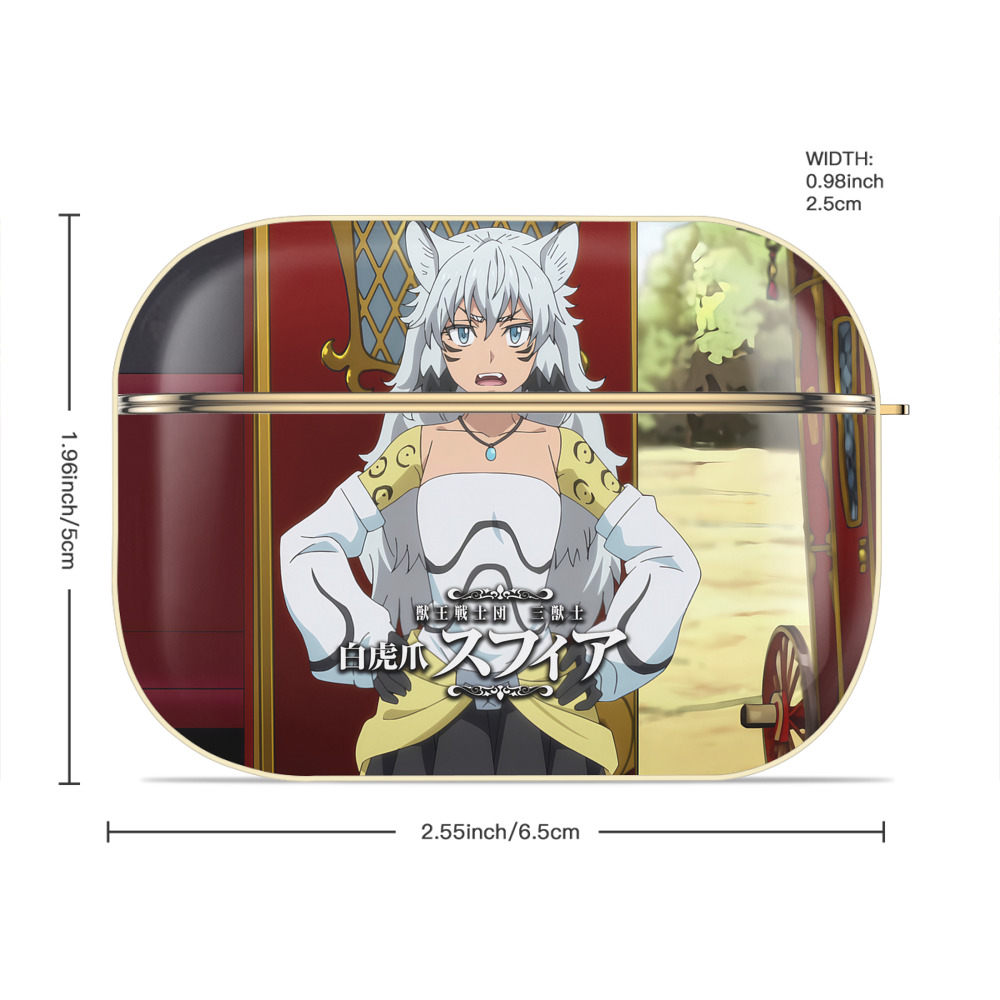 転スラ Regarding Reincarnated to Slime 【AirPods Pro用】ハードシェル保護ケース｜耐衝撃・防指紋・カラビナ付き商品仕様