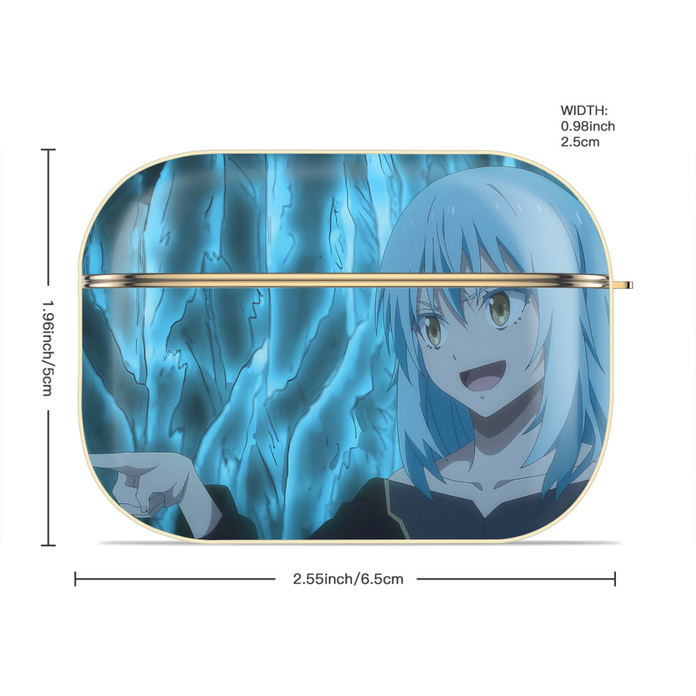 転スラ Regarding Reincarnated to Slime 【AirPods Pro用】ハードシェル保護ケース｜耐衝撃・防指紋・カラビナ付き商品仕様