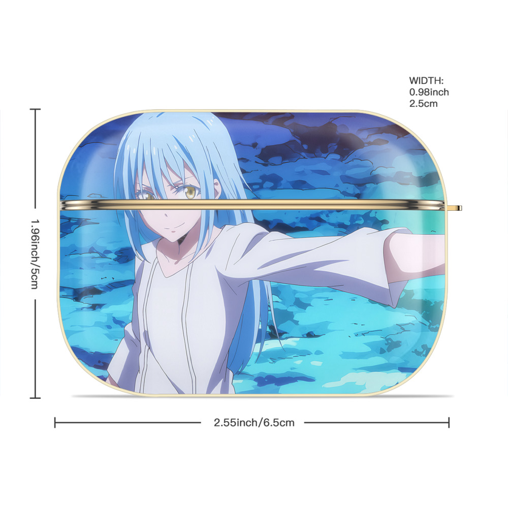 転スラ Regarding Reincarnated to Slime 【AirPods Pro用】ハードシェル保護ケース｜耐衝撃・防指紋・カラビナ付き商品仕様