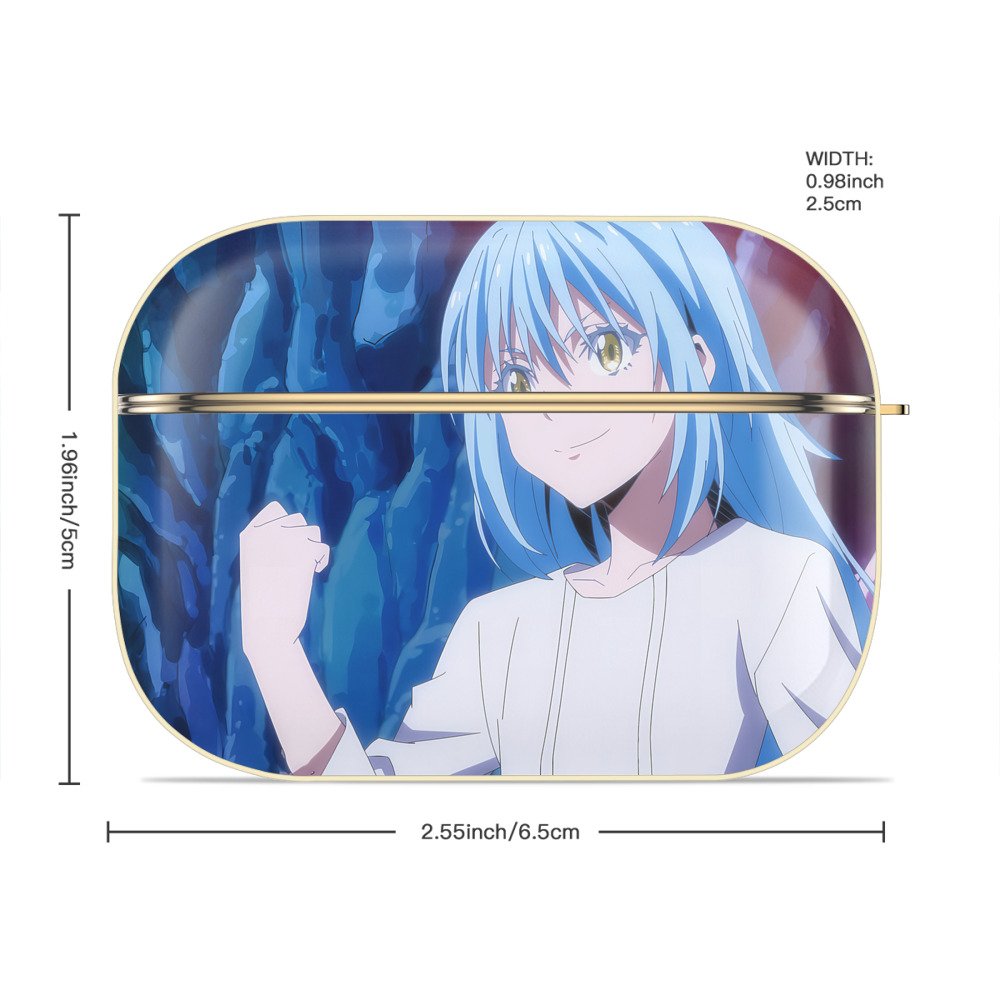 転スラ Regarding Reincarnated to Slime 【AirPods Pro用】ハードシェル保護ケース｜耐衝撃・防指紋・カラビナ付き商品仕様