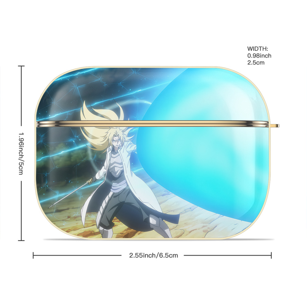 転スラ Regarding Reincarnated to Slime 【AirPods Pro用】ハードシェル保護ケース｜耐衝撃・防指紋・カラビナ付き商品仕様