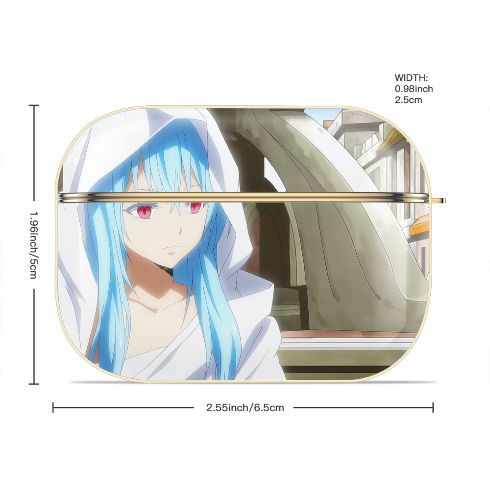 転スラ Regarding Reincarnated to Slime 【AirPods Pro用】ハードシェル保護ケース｜耐衝撃・防指紋・カラビナ付き商品仕様