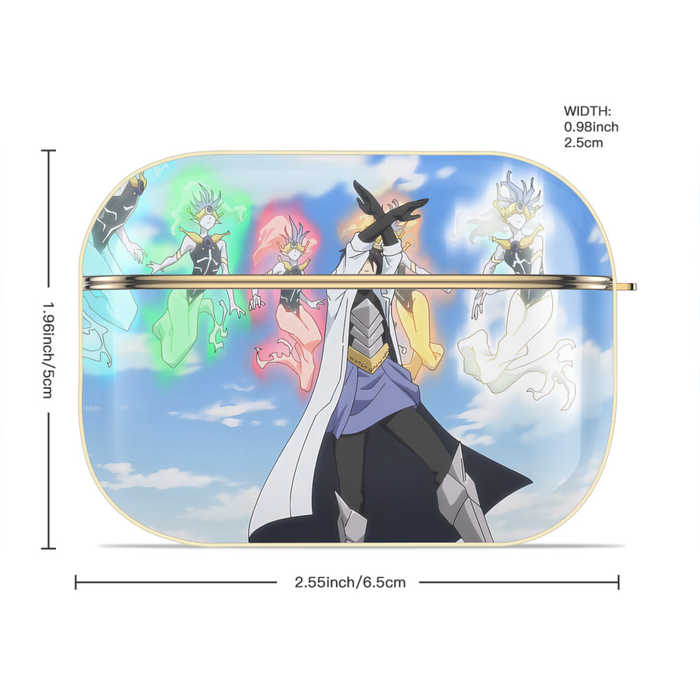 転スラ Regarding Reincarnated to Slime 【AirPods Pro用】ハードシェル保護ケース｜耐衝撃・防指紋・カラビナ付き商品仕様