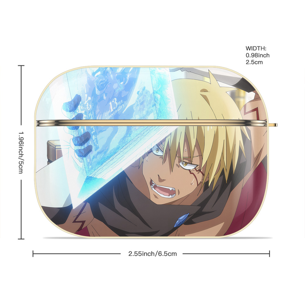転スラ Regarding Reincarnated to Slime 【AirPods Pro用】ハードシェル保護ケース｜耐衝撃・防指紋・カラビナ付き商品仕様