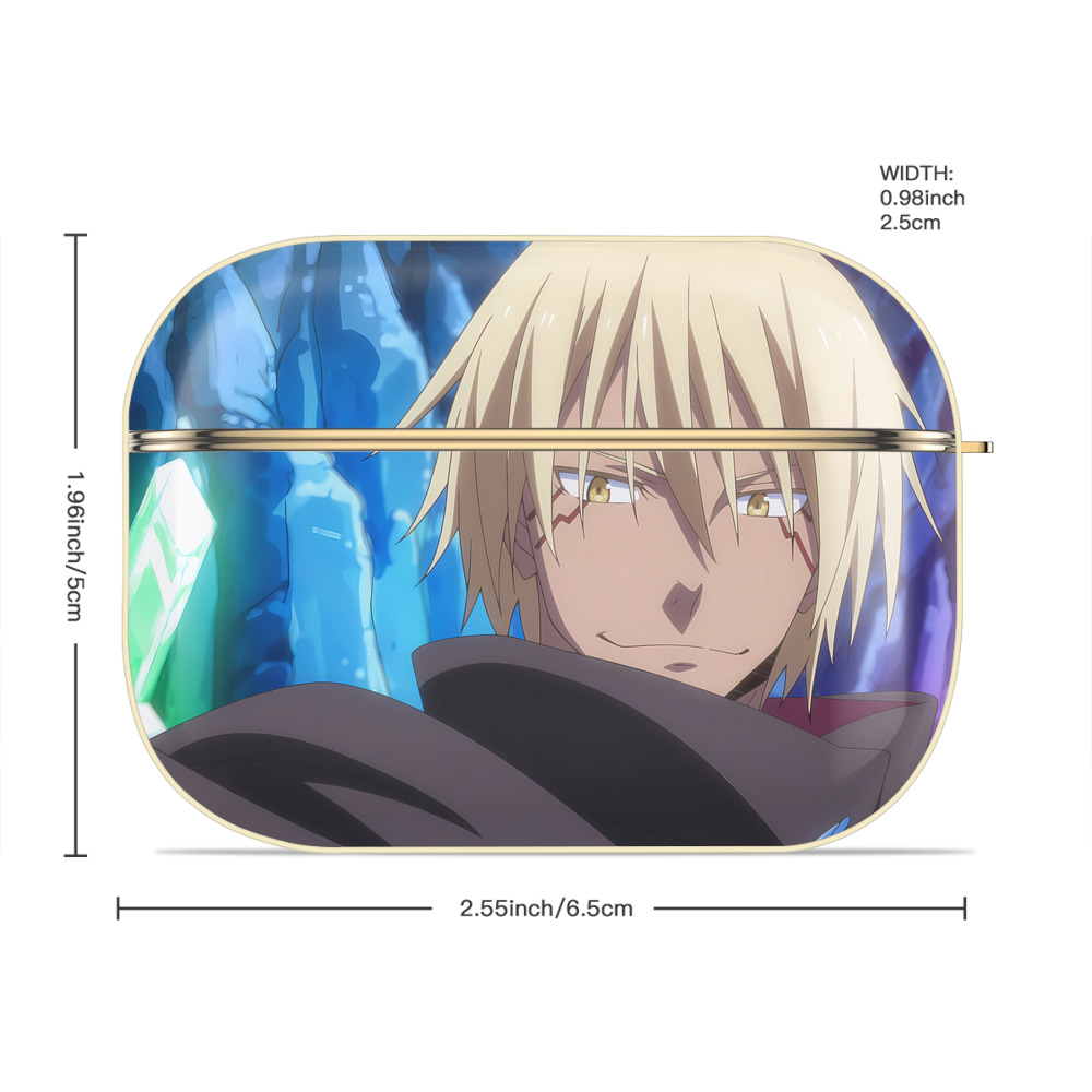 転スラ Regarding Reincarnated to Slime 【AirPods Pro用】ハードシェル保護ケース｜耐衝撃・防指紋・カラビナ付き商品仕様