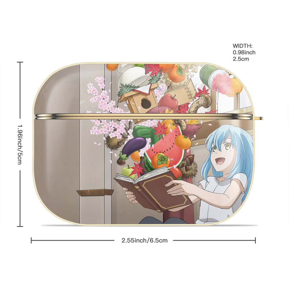 転スラ Regarding Reincarnated to Slime 【AirPods Pro用】ハードシェル保護ケース｜耐衝撃・防指紋・カラビナ付き商品仕様