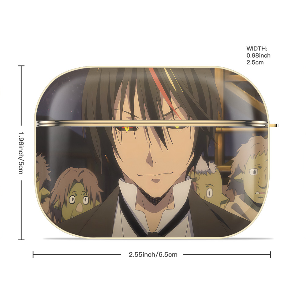 転スラ Regarding Reincarnated to Slime 【AirPods Pro用】ハードシェル保護ケース｜耐衝撃・防指紋・カラビナ付き商品仕様
