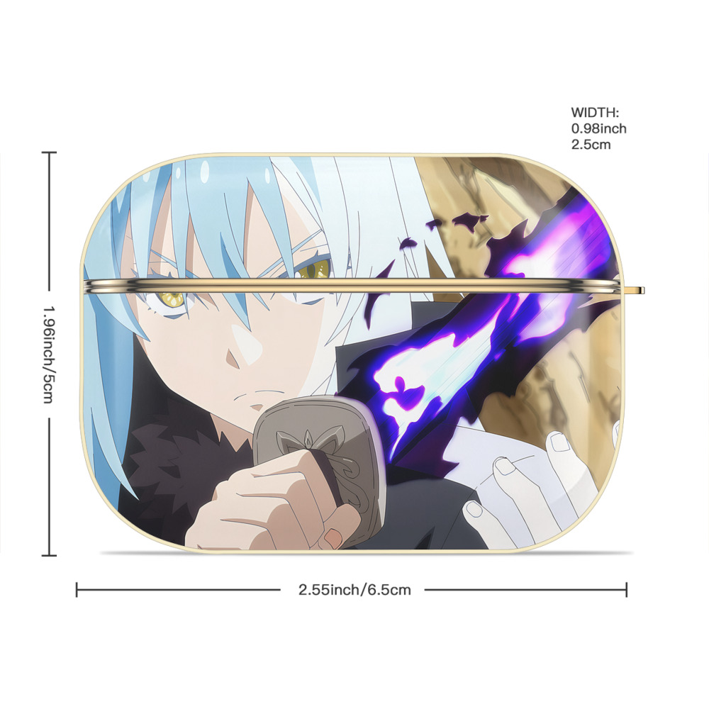 転スラ Regarding Reincarnated to Slime 【AirPods Pro用】ハードシェル保護ケース｜耐衝撃・防指紋・カラビナ付き商品仕様