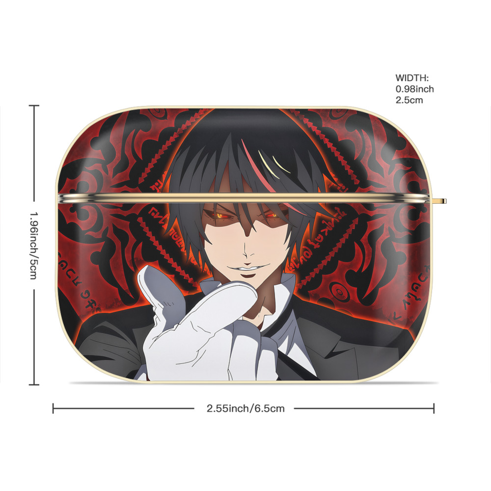 転スラ Regarding Reincarnated to Slime 【AirPods Pro用】ハードシェル保護ケース｜耐衝撃・防指紋・カラビナ付き商品仕様