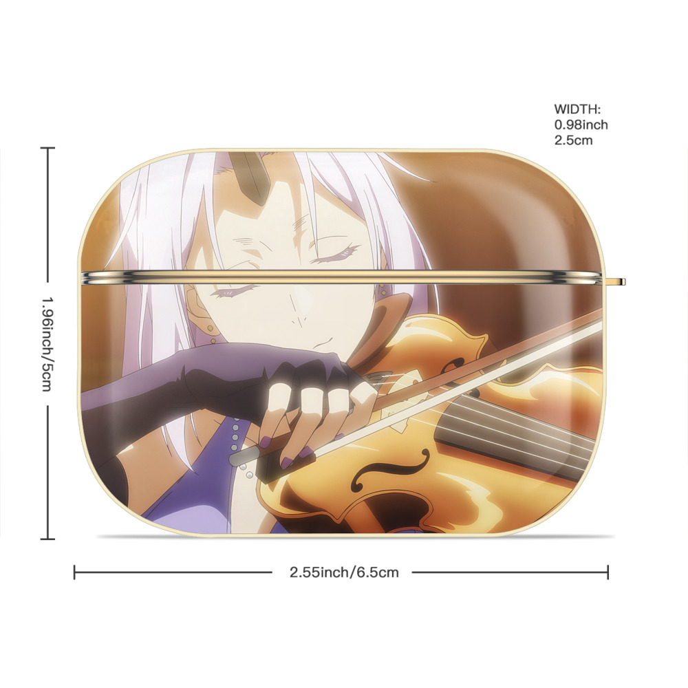 転スラ Regarding Reincarnated to Slime 【AirPods Pro用】ハードシェル保護ケース｜耐衝撃・防指紋・カラビナ付き商品仕様