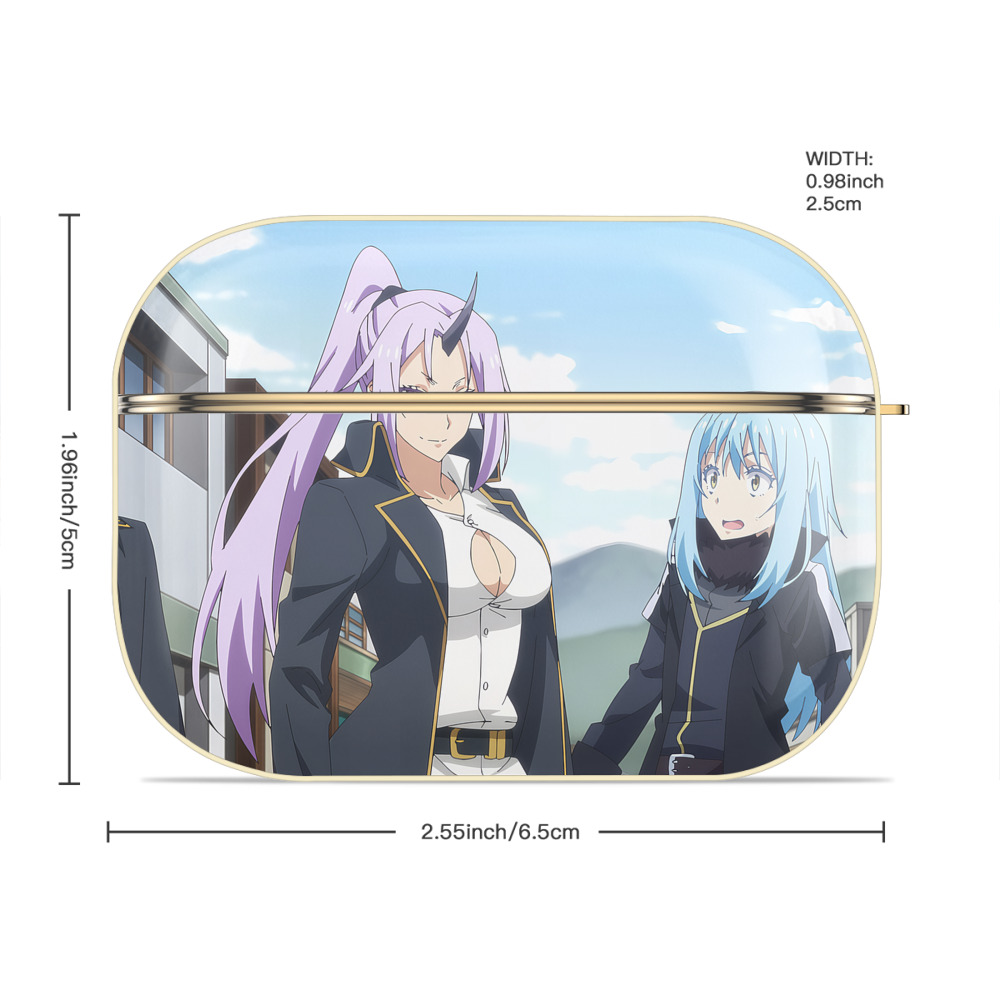 転スラ Regarding Reincarnated to Slime 【AirPods Pro用】ハードシェル保護ケース｜耐衝撃・防指紋・カラビナ付き商品仕様
