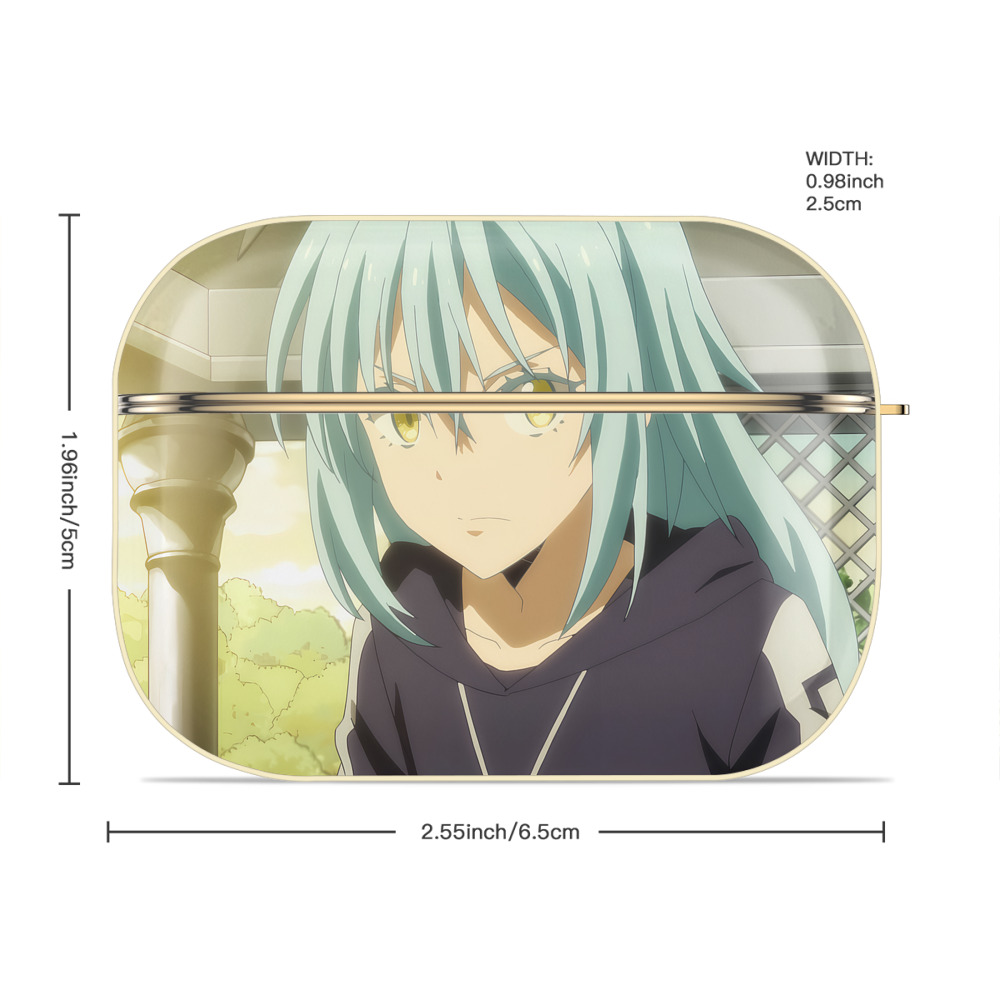 転スラ Regarding Reincarnated to Slime 【AirPods Pro用】ハードシェル保護ケース｜耐衝撃・防指紋・カラビナ付き商品仕様