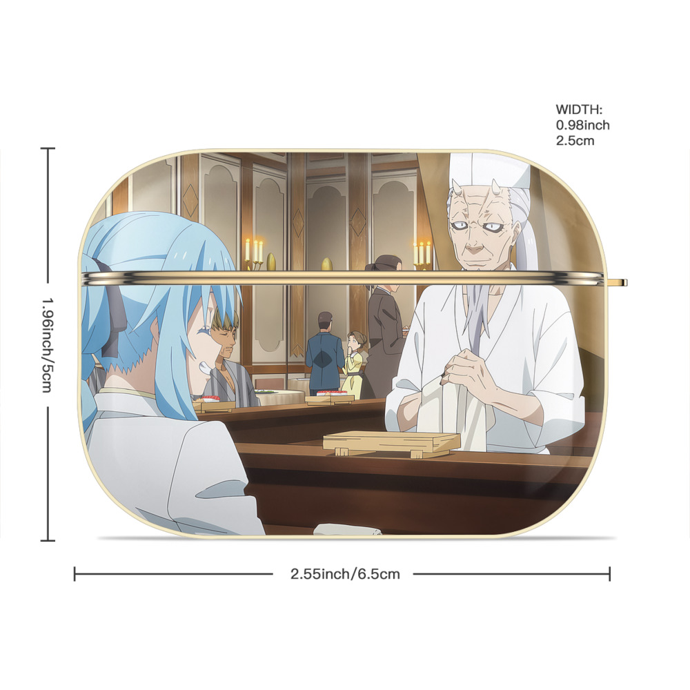 転スラ Regarding Reincarnated to Slime 【AirPods Pro用】ハードシェル保護ケース｜耐衝撃・防指紋・カラビナ付き商品仕様