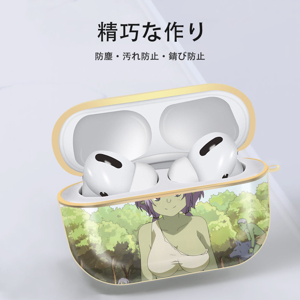 転スラ Regarding Reincarnated to Slime 【AirPods Pro用】ハードシェル保護ケース｜耐衝撃・防指紋・カラビナ付き商品仕様