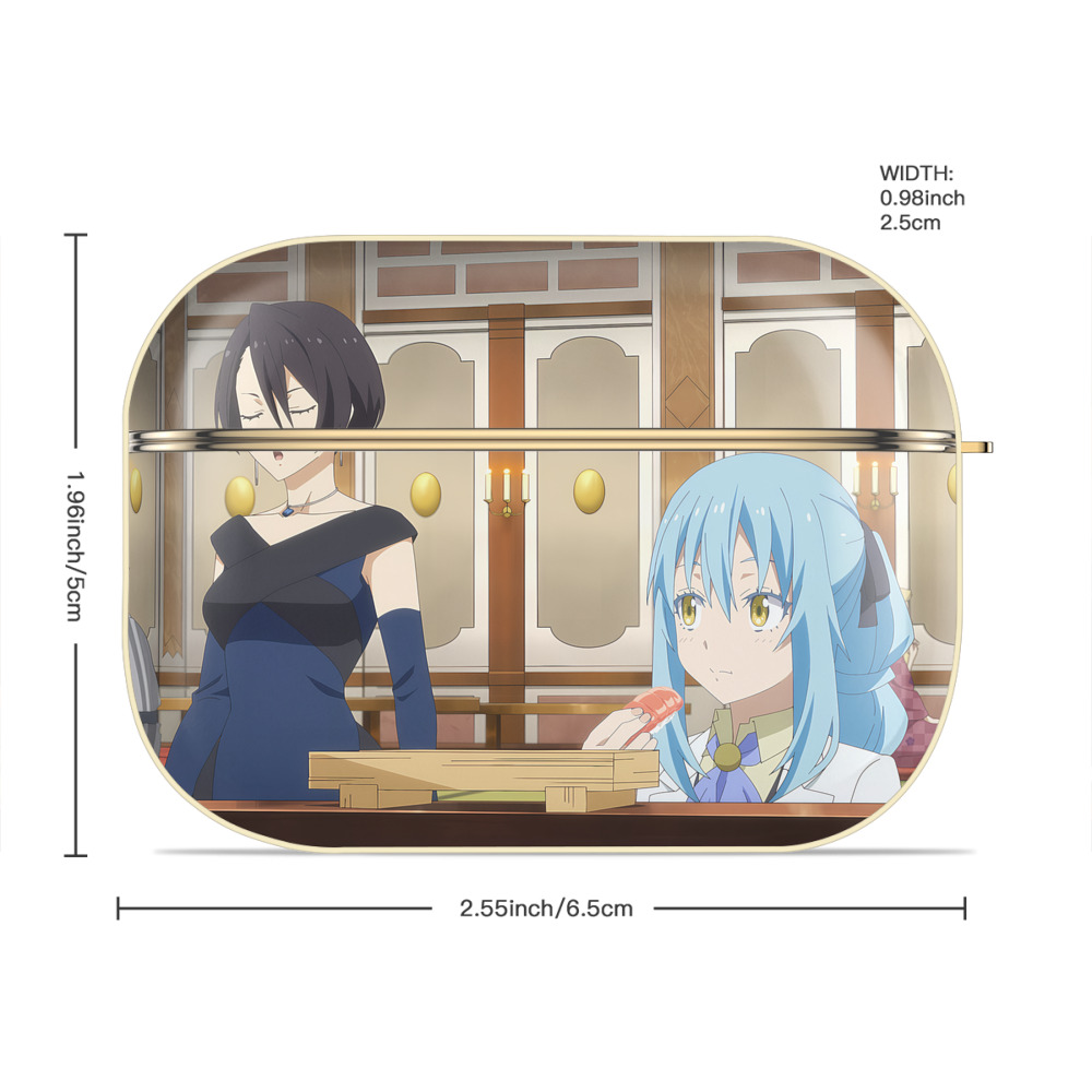 転スラ Regarding Reincarnated to Slime 【AirPods Pro用】ハードシェル保護ケース｜耐衝撃・防指紋・カラビナ付き商品仕様