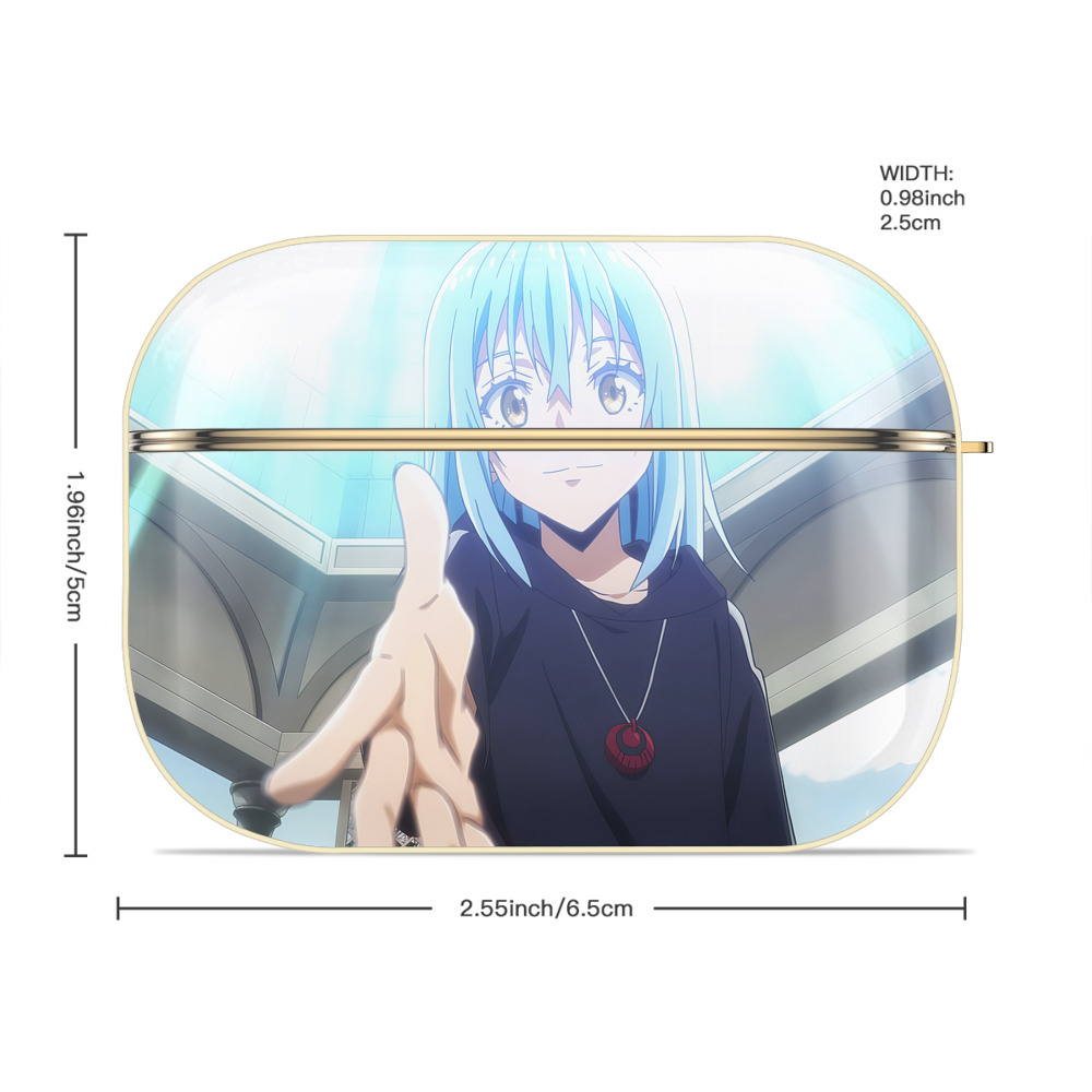 転スラ Regarding Reincarnated to Slime 【AirPods Pro用】ハードシェル保護ケース｜耐衝撃・防指紋・カラビナ付き商品仕様